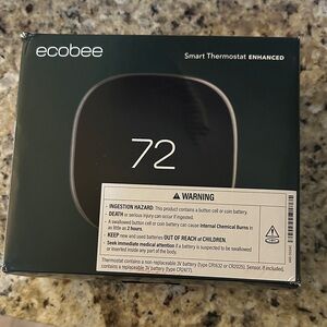 Ecobee Smart Thermostat Enhanced - Black